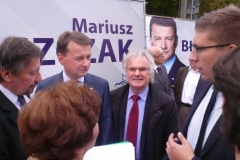 Z ministrem Spraw Wewnętrznych Mariuszem Błaszczakiem
